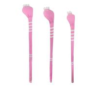 Scott Edward Knitted Golf Club Cover Long Full Coverage Golf Club Cover Set of 3 Fits Well Driver(460cc) Fairway Wood and Hybrid(UT) Golf Club Protector for Male/Female on Pink Stripe Style