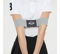 Scott Edward Pro Golf Swing Training Aid,Swing Correcting Arm Band Correct Training Swing Gesture Alignment Practice Tool for Golf Beginners,Longer,Extended Edition,Female,Girl,Woman(Grey)