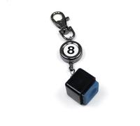 Scott Edward Snooker Chalk Holder Pen Table Chalk Magnetic Pool Cue Chalk Holder Stainless Steel Billiard Chalk Holders for Cue Sports Accessories Billiard Accessories