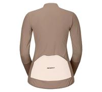Scott Endurance Long Sleeve Jersey M Toast Beige / Cotton White