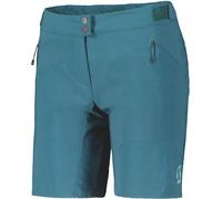 Scott Endurance Womens Cycling Shorts Blue Padded Loose Fit Compression Bike