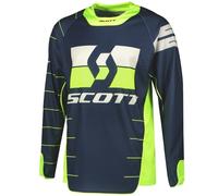 Scott Enduro Motocross Jersey, blue/yellow, size S