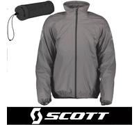 Scott Ergonomic Pro DP Rain Waterproof Jacket Grey Motorbike Rain Jacket