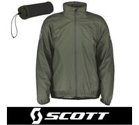 Scott Ergonomic Pro DP Rain Waterproof Jacket Olive Green Size Large
