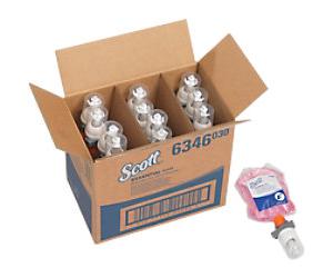 Scott Essential Foaming Hand Soap Pink 12 Pouches of 200 ml