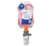 Scott Essential Hand Soap 6346 - Foaming Hand Wash - 12 x 200 ml Pink Soap Pouches for Skincare