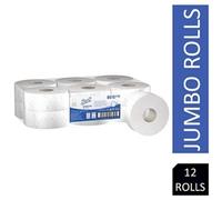Scott Essential Jumbo Toilet Tissue White 12's (8615)