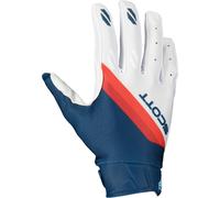 Scott Evo Dirt Motocross Gloves, red/white/blue, size S