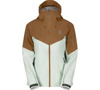 SCOTT Explorair 3 Layer W's Jacket - Women - Brown / Green - size S- model 2025 S