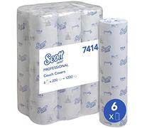 Scott Extra, 7414, Couch Cover (51 cm wide), 2 Ply, Blue, 6 Rolls x 200 Sheets