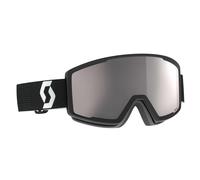 Scott - Ski goggles - Factor Pro Mineral Black/White AMP Silver Chrome S2 Black one size