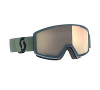 Scott - Ski goggles - Factor Pro Ls Soft Green / Black / Light Sensitive Bronze Chrome Green
