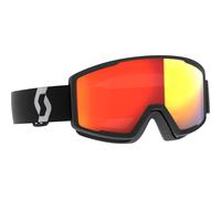 Scott Factor Pro LS Ski/Snowboard Goggles, Mineral Black-White/Red