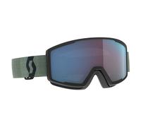 Scott Factor Pro Ski Goggles Green Enhancer Blue Chrome/CAT2 Men,Women