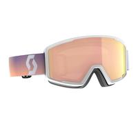 Scott - Factor Pro White Soft Pink Amp Rose Chrome - Goggles