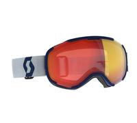 Scott Faze II Light Sensitive Goggle: Dark Blue/Light Grey/Red Colour: