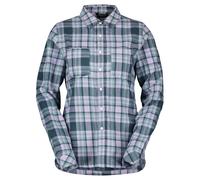 Scott Flannel Long Sleeve Shirt Green M Woman