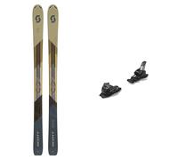 Scott - Freeride/Freestyle ski bindings - Freeride Ski Set Pure Mission 98Ti 2024 for Men - Beige Beige