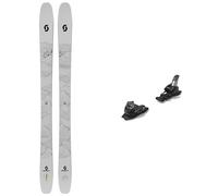 Scott - Freeride/Freestyle ski bindings - Pack SEA 108 2025 for Men - White White 168 cm.176 cm.184 cm