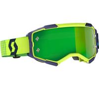 Scott Fury blue/yellow Motocross Goggles, blue-yellow for Men