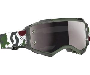 Scott Fury Camouflage Motocross Goggles, smoke, One size
