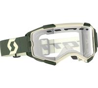 Scott Fury Enduro Motocross Goggles, green for Men