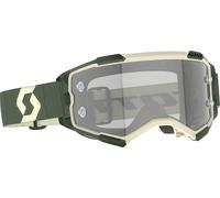 Scott Fury Light Sensitive Kaki/Green Motocross Goggles, green for Men