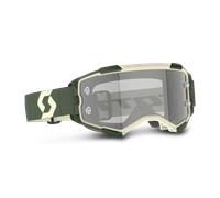 §Scott Fury Light Sensitive MX Goggles Kaki-Green / Grey Works§