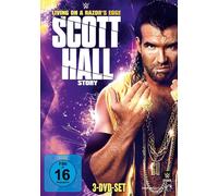 SCOTT HALL - THE SCOTT HALL STORY-LIVING ON A RAZOR'S EDGE 3 DVD NEW
