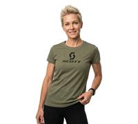 Scott Icon Short Sleeve T-shirt Green S Woman