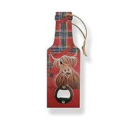 Scott Inness McMoo Tartan Paint Bottle Opener with Magnet