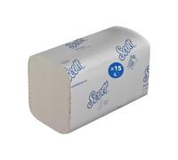 Scott Essential Interfold Hand Towels White (15 Pack) 6617