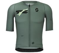 Scott Ultd Aero Short Sleeve Jersey Green S Men S Tranquil Green