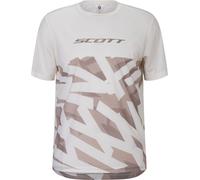 Scott - Lightweight, Stretch MTB T-shirt - Vertic LT SS Tee M Cotton White for Men in Recycled Polyester - Size M White M