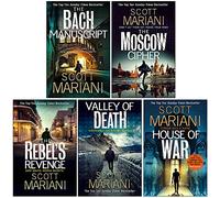 Scott Mariani Collection Ben Hope Series 4: 5 Books Set (The Bach Manuscript, The Moscow Cipher, The Rebel’s Revenge, Valley Of Death, House of War)