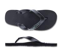 Scott Mens Kumu Wide Flexible Black Rubber Sandal Black Size: 9.5 UK