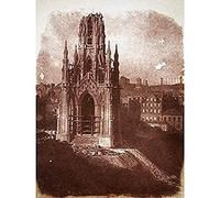 Scott Monument Construction Edinburgh Old Photo Unframed Wall Art Print Poster Home Decor Premium