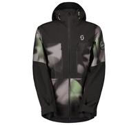 Scott - M's Vertic Ripstop 3L Jacket Evening Greyprint Black - L - Ski Jacket