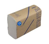 Scott Multi-Fold Paper Hand Towels 1-Ply x250 Sh White Pack of 16 3749