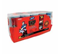 SCOTT Multi Purpose Shop Towels for Hands and Clean-up Jobs, Pack of 10