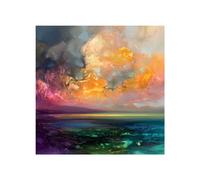Scott Naismith (Isle of Jura Emerges) 85 x 85 x 4cm Canvas Print