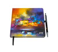 Scott Naismith Notebook Gift Set Notepad and Pen (Warmth Emanates Design) 192 Pages - Official Merchandise