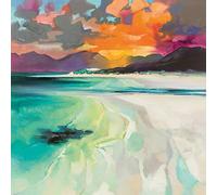 Scott Naismith - Printed Canvas 40 x 40 cm (Seilebost Beach)