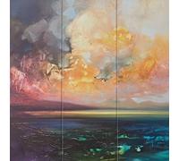 Scott Naismith SQ12597A 30 x 30 cm Isle of Jura Emerges, MDF, Multi-Colour, 30 x 30 x 1.2 cm