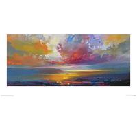 Scott Naismith (Uig Clouds) 30 x 60cm Art Print