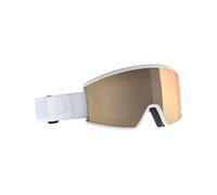 Scott - Photochromic Ski goggles - Ambit Compact LS Mineral White AMP LS Bronze Chrome S1-3 in Silicone White one size