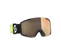 Scott - Photochromic Ski goggles - Shield LS Black/Neon Yellow AMP LS Bronze Chrome S1-3 Yellow one size