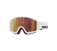 Scott - Photochromic ski goggles - Trace Pro Compact Ls White Amp Ls Cinnamon Chrome S1-3 in Silicone White one size