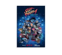 Scott Pilgrim Takes OffWaterproof And Stain Resistant Decorative Paintings High-definition Posters Suitable for Multiple Scenarios in Living Rooms Bedrooms And OfficesUnframe-style16x24inch(40x60cm)