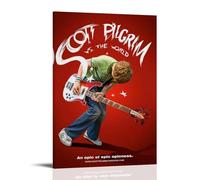 Scott Pilgrim Vs Creative Waterproof Decorative Paintings Free of Framing Directly Pasted with Moisture-proof And Anti Fouling Materials Living Room Bedroom Hanging Paintings Artistic Sense Home Gifts